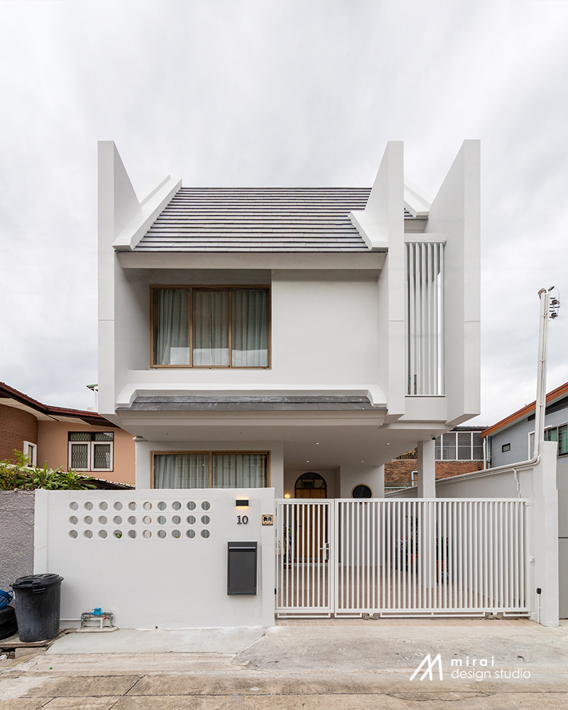 บ้านแมว บ้านหน้าแคบ