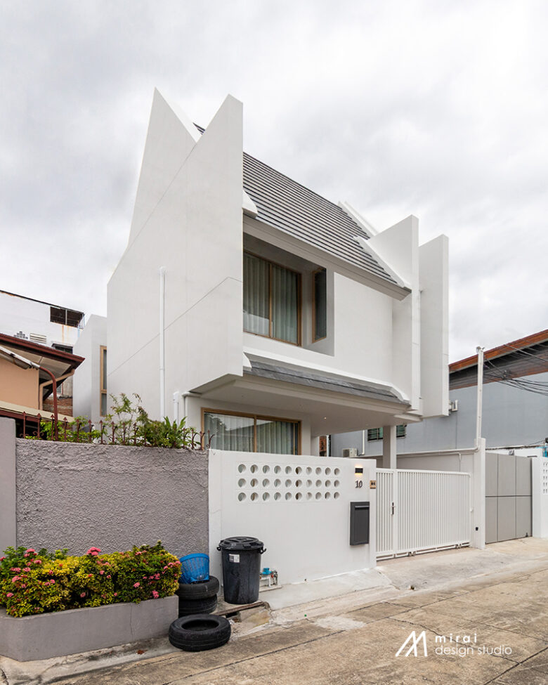 บ้านแมว บ้านหน้าแคบ