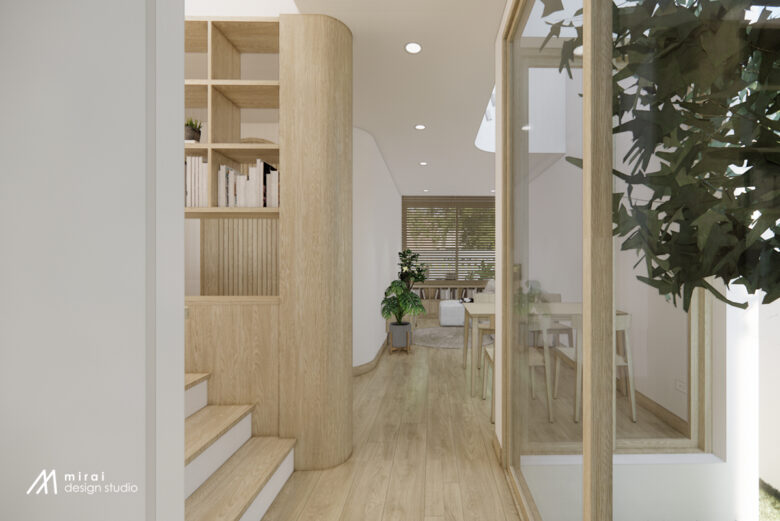 ออกแบบตึกแถวสองชั้น