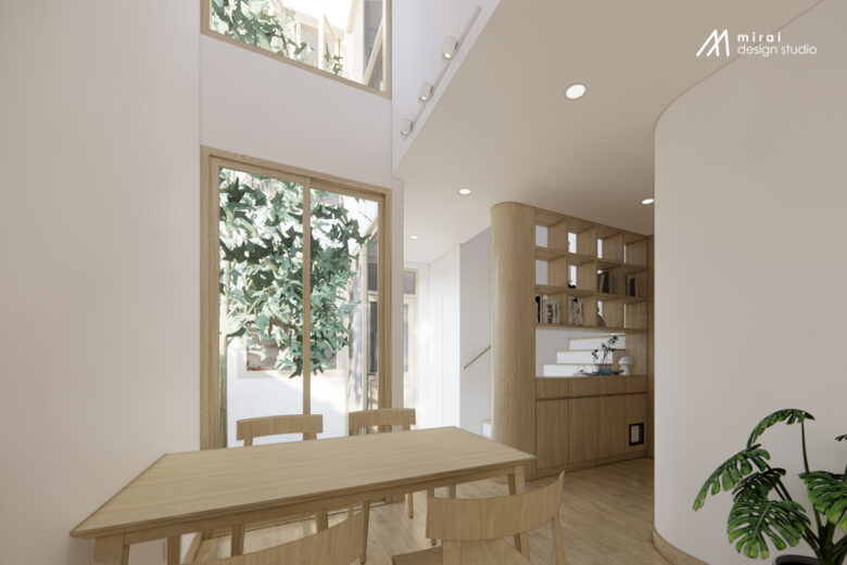 ออกแบบตึกแถวสองชั้น