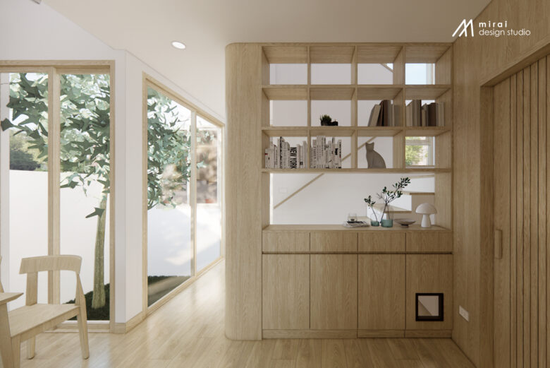 ออกแบบตึกแถวสองชั้น