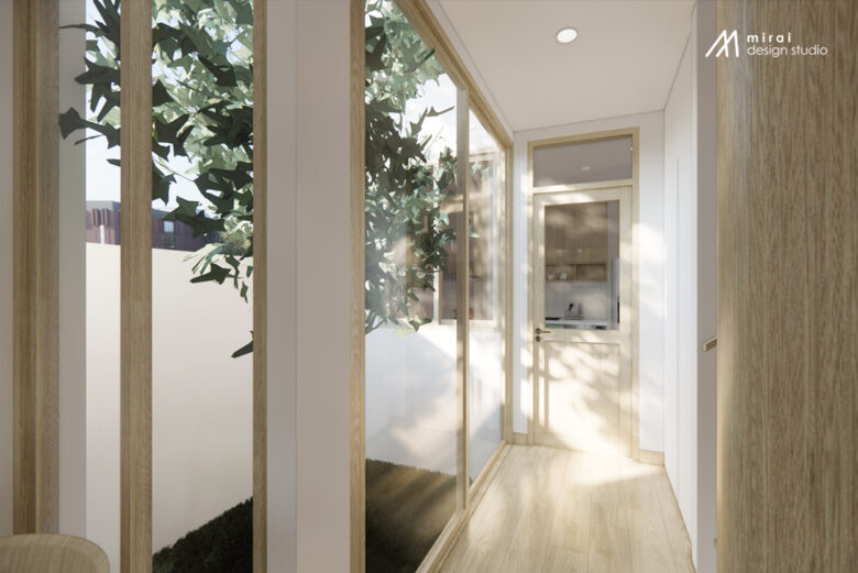 ออกแบบตึกแถวสองชั้น