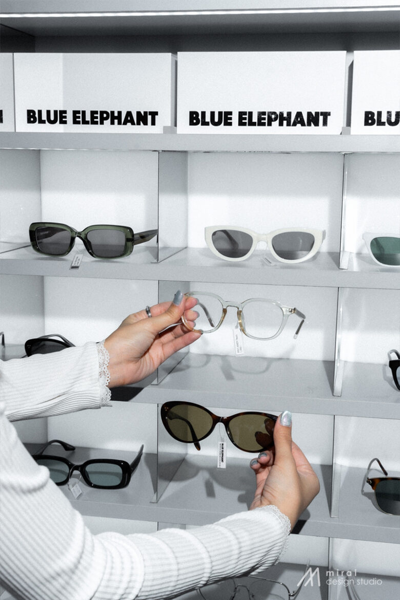 BLUE ELEPHANT GLASSES