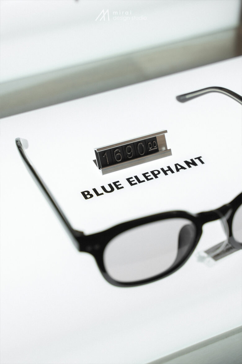 BLUE ELEPHANT GLASSES