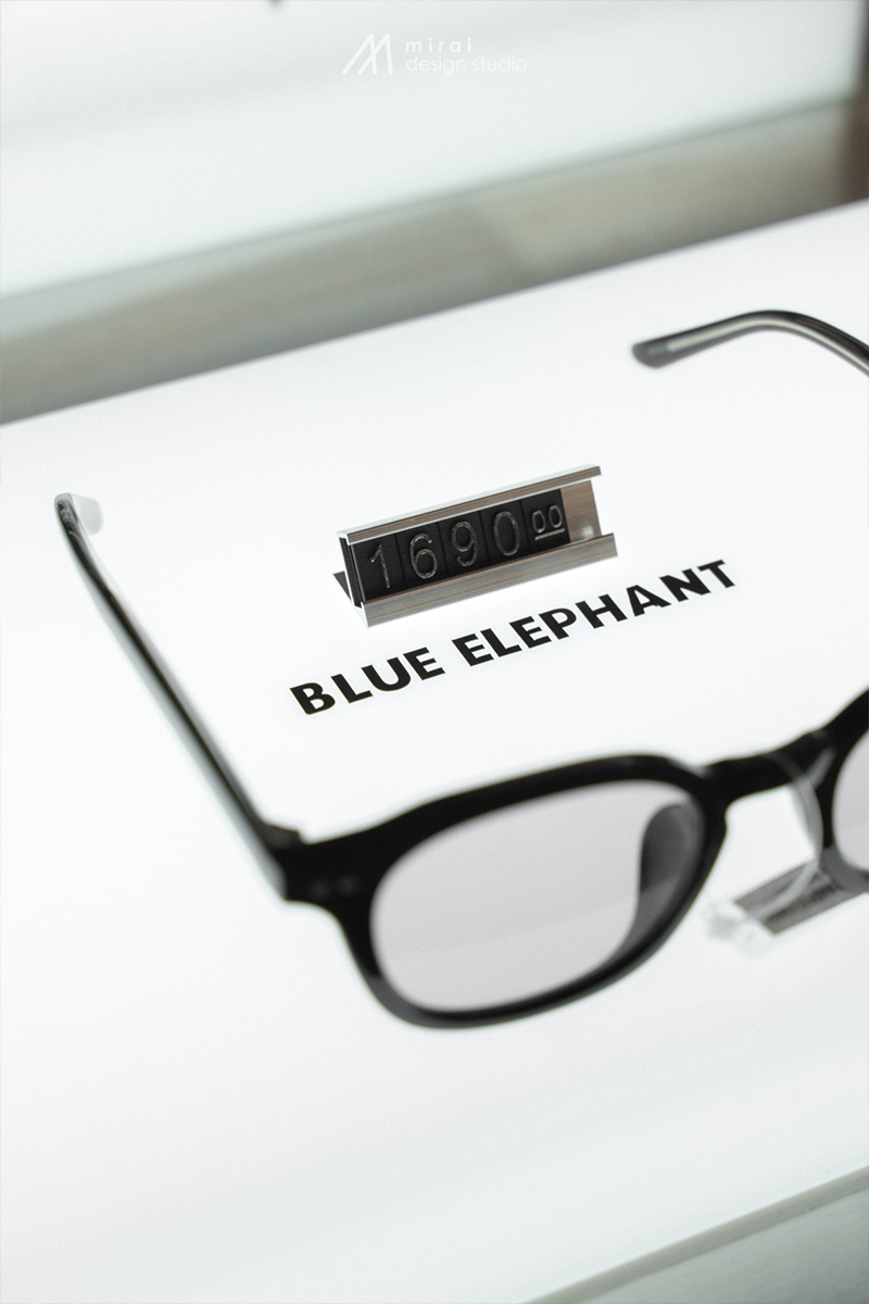 BLUE ELEPHANT GLASSES