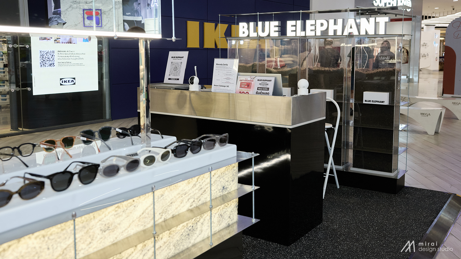 Blue elephant store