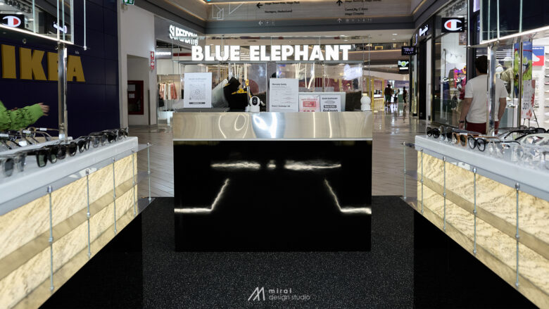 Blue elephant store